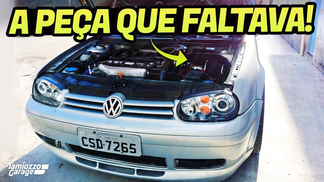 GOLF GTI MK4 1.8 TURBO RECEBEU A PEÇA QUE FALTAVA NO PROJETO!