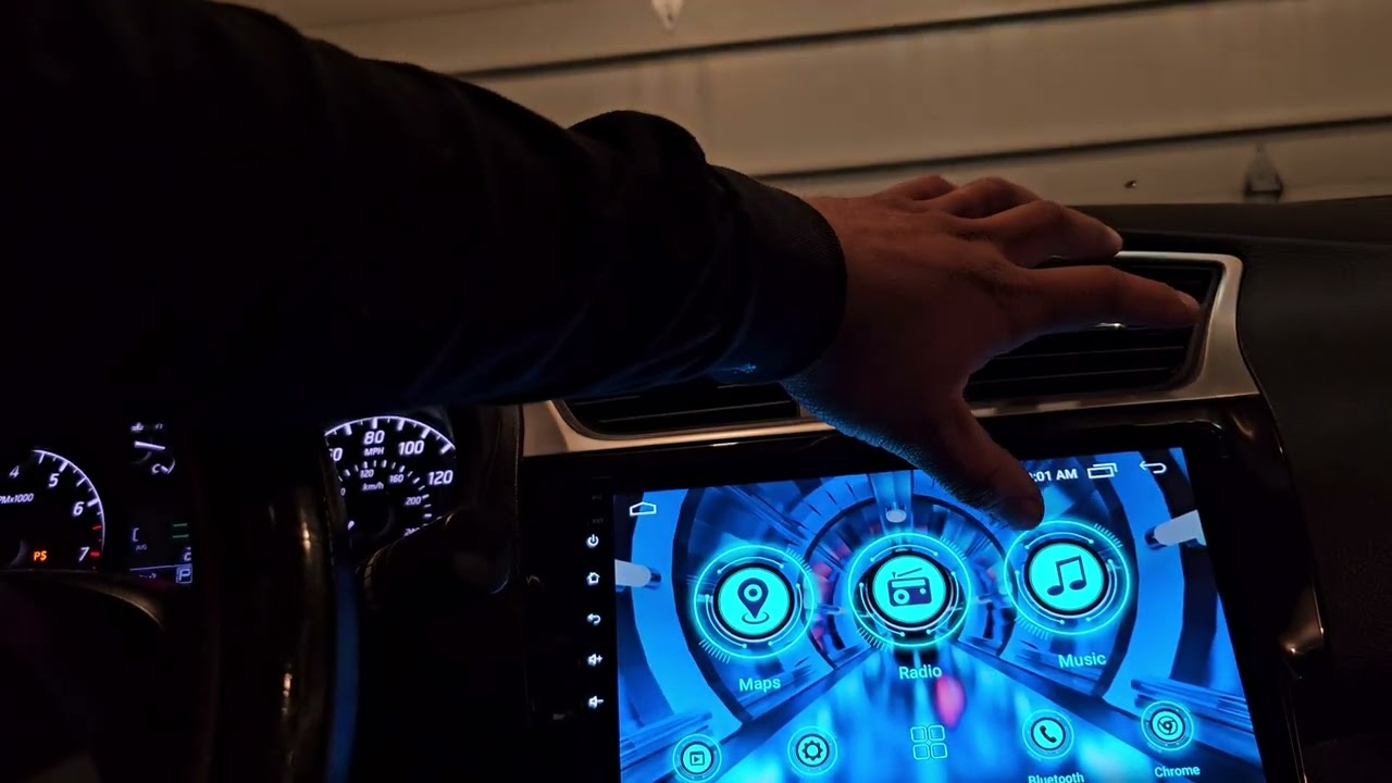 2017 nissan sentra S android radio plug and play