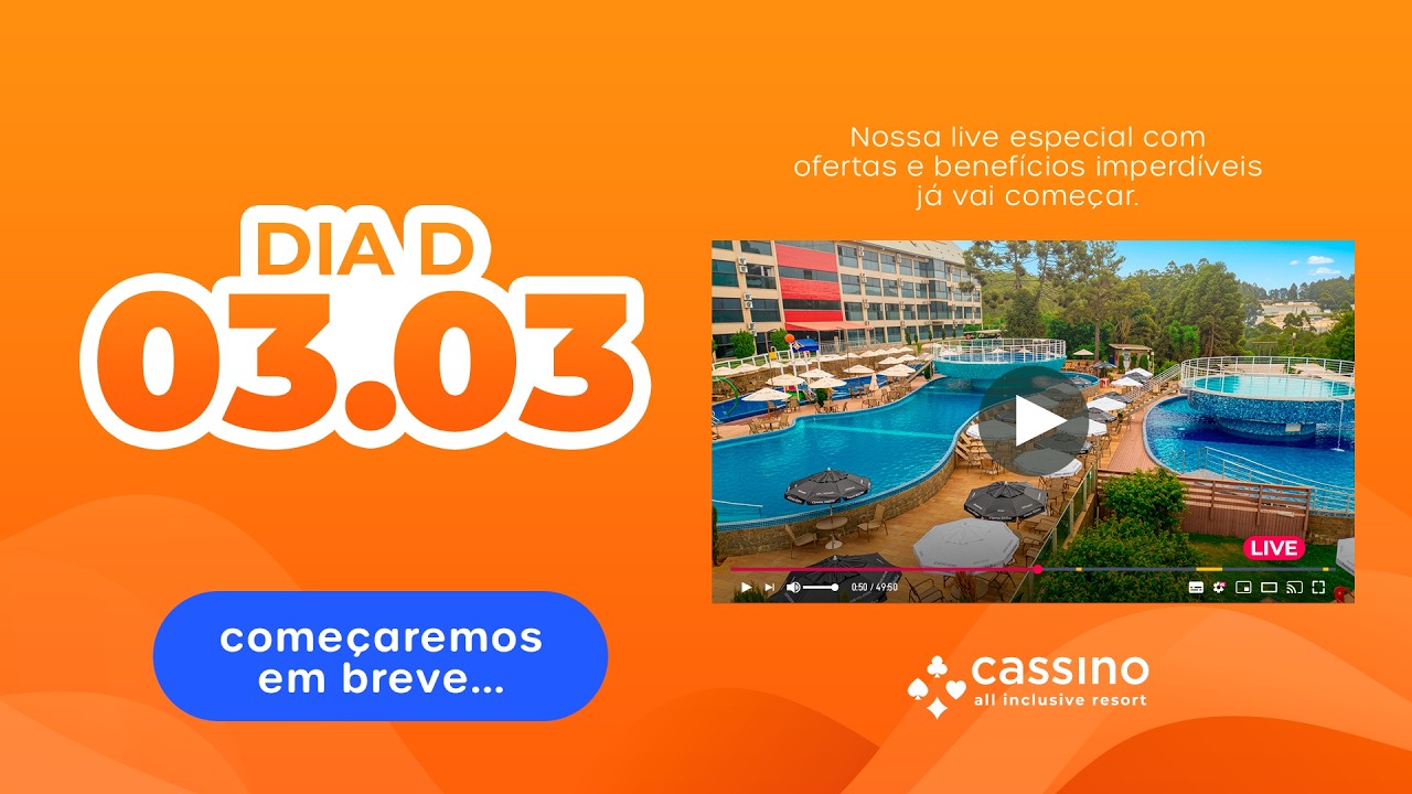 SUPER LIVE DIA D 3.3 | Descontos exclusivos estão esperando por você no Cassino Resort