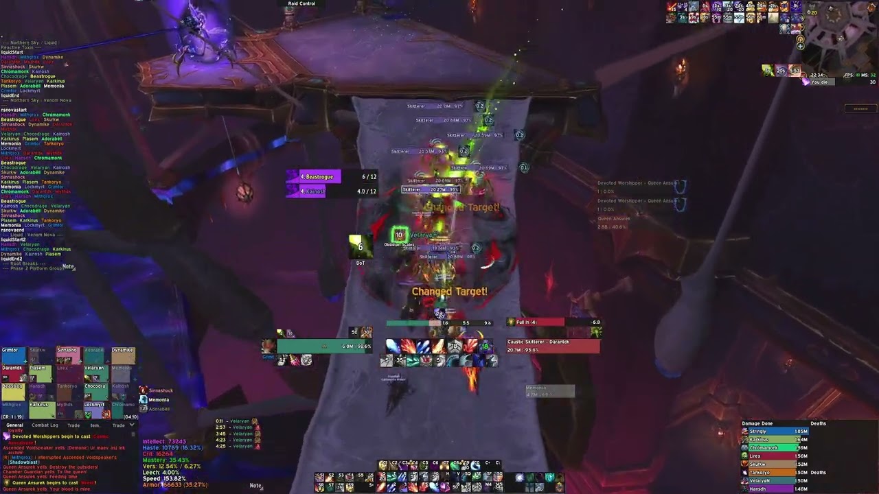 Tempo (Nerdelandslaget) vs Queen Ansurek Devastation Evoker POV
