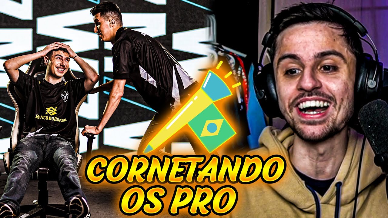 LIQUID E W7M DERAM SHOW E T&Atilde;O NO MAJOR! - CORNETANDO OS PRO