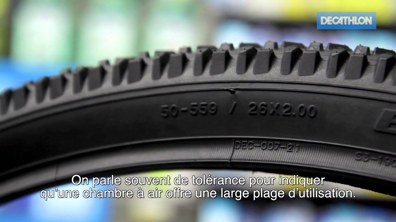 Decathlon chambres à air