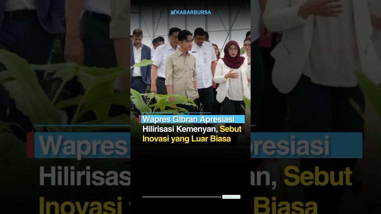 Wapres Gibran Apresiasi Hilirisasi Kemenyan, Sebut Inovasi yang Luar Biasa
