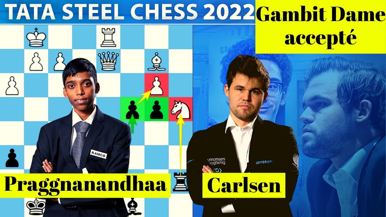 Carlsen joue le Gambit Dame accepté !