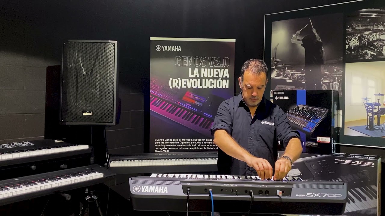 ¡EL NUEVO TECLADO YAMAHA PSR-SX700 YA DISPONIBLE!