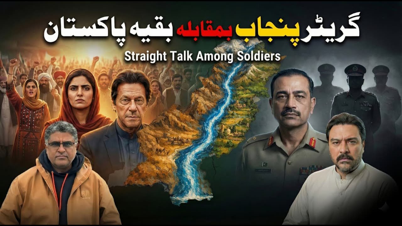Greater Punjab Versus Pakistan || The Balochistan + KPK Quagmire || Straight Talk Among Soldiers