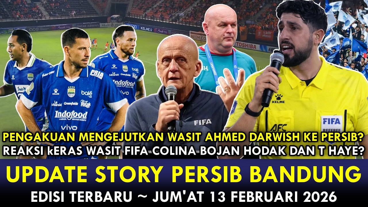 AUTO HEBOHKAN BOBOTOH 🔵 Pengakuan Jujur Wasit Ahmed ke Persib Vs Ratchaburi, Reaksi FIFA B&H Really❓