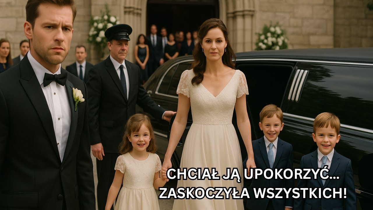 Zaprosił byłą, by ją upokorzyć… a ona przyjechała limuzyną z trojaczkami!