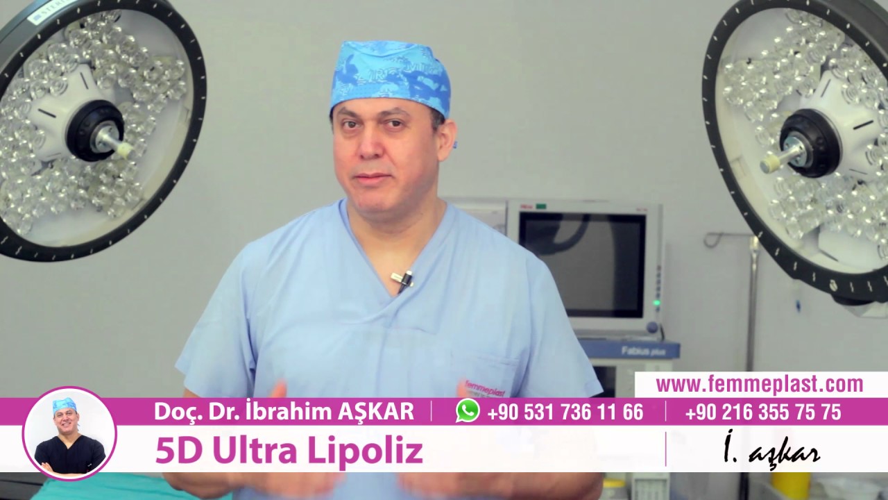 5d Ultra Lipoliz ile Bölgesel Yağ Yakımı ve Sıkılaşma - Doç. Dr. İbrahim Aşkar