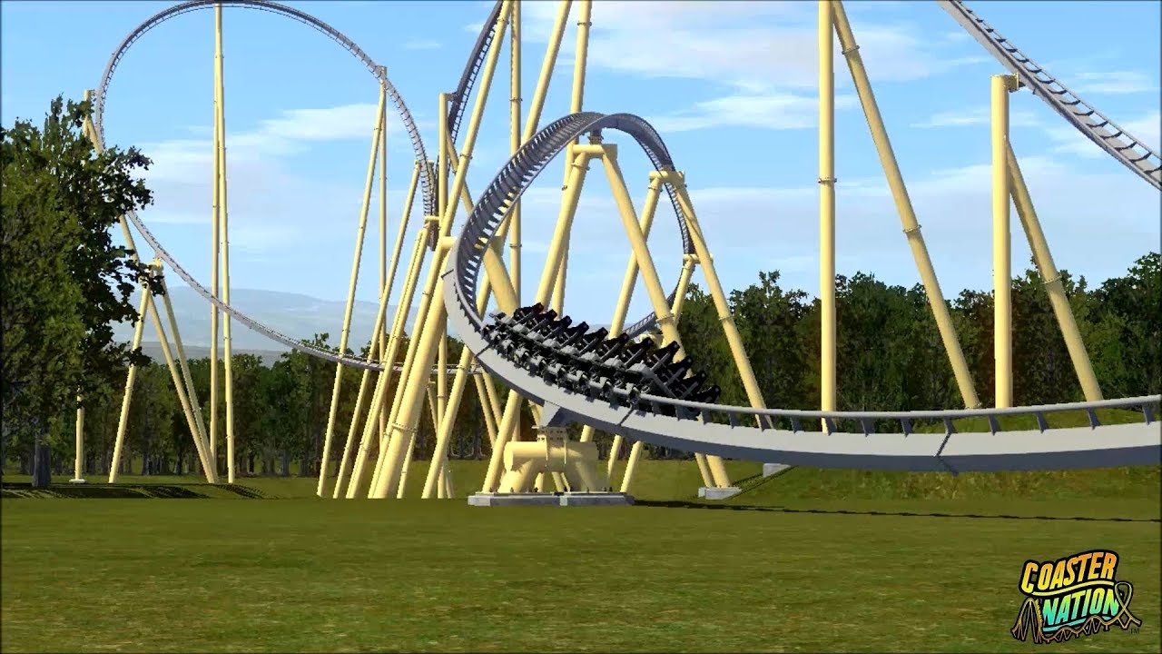 Kings Island 2020 GIGA Coaster Concept