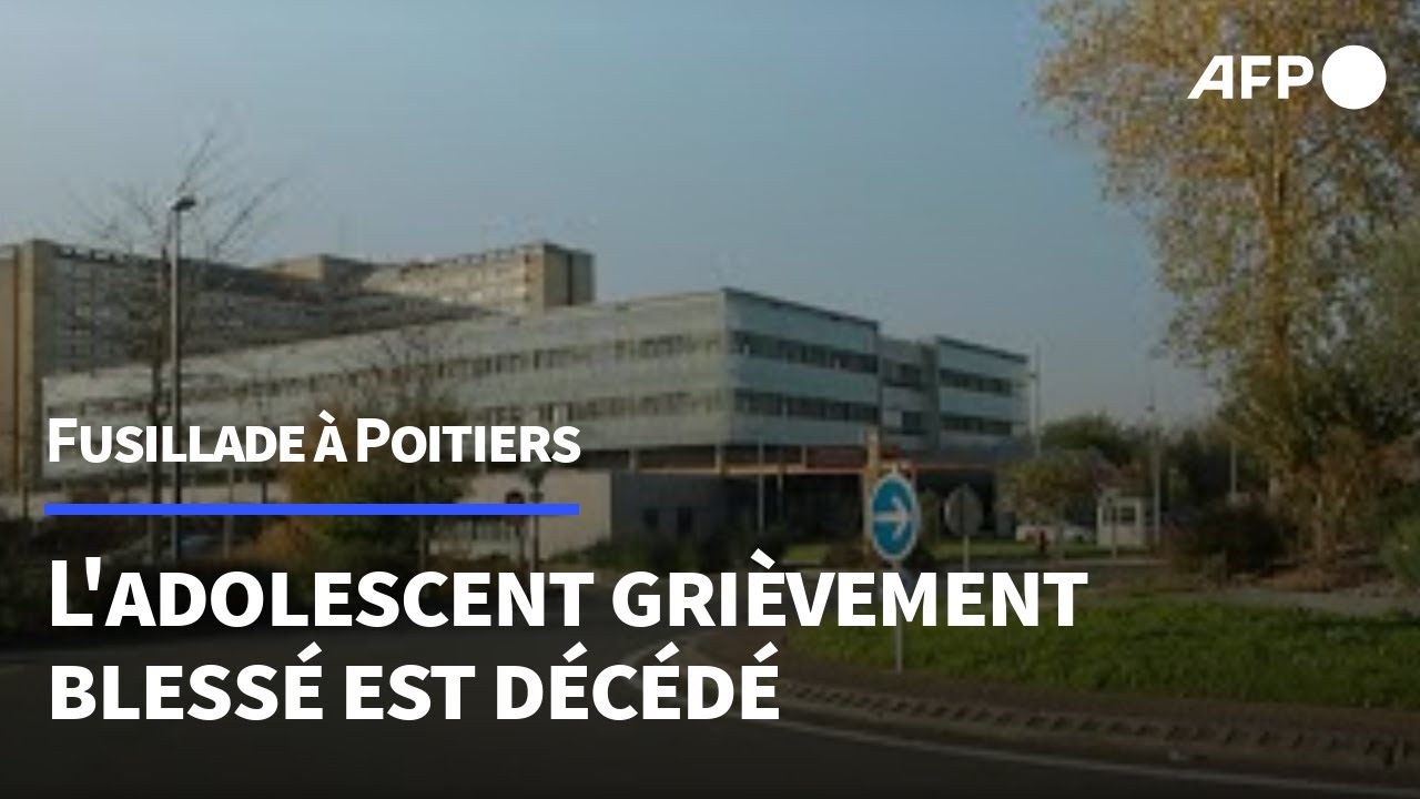 Fusillade de Poitiers: le mineur grièvement blessé est décédé | AFP