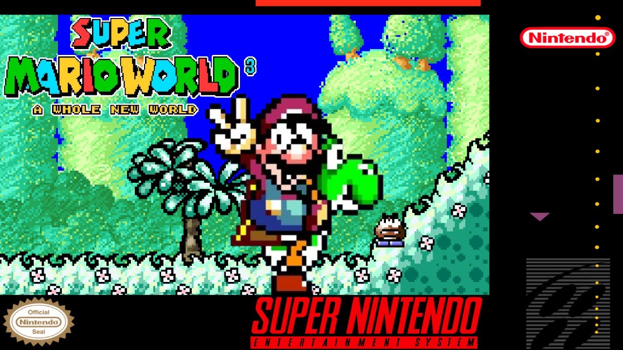 Super Mario World 3: A Whole New World - ROM Hack [SNES]