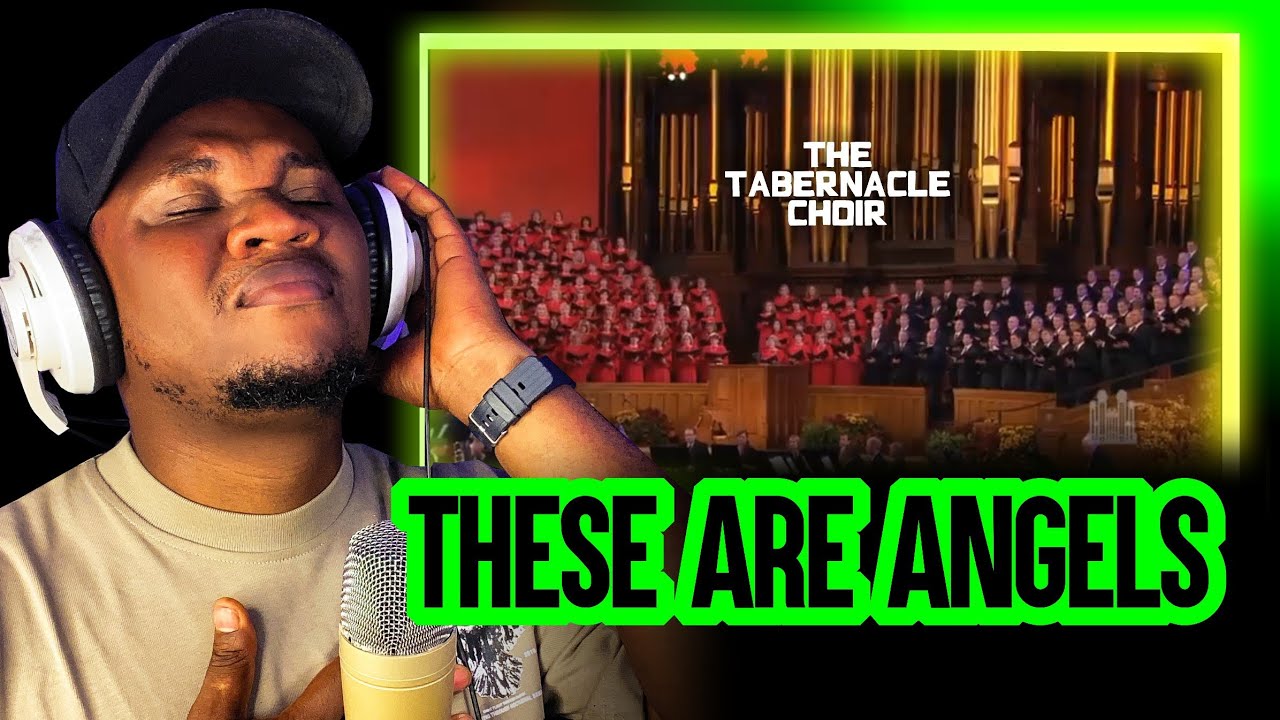 The Vocals 🔥🔥😭 REACTION TO THE TABERNACLE CHOIR..HOLY HOLY HOLY. #new #music #choir 