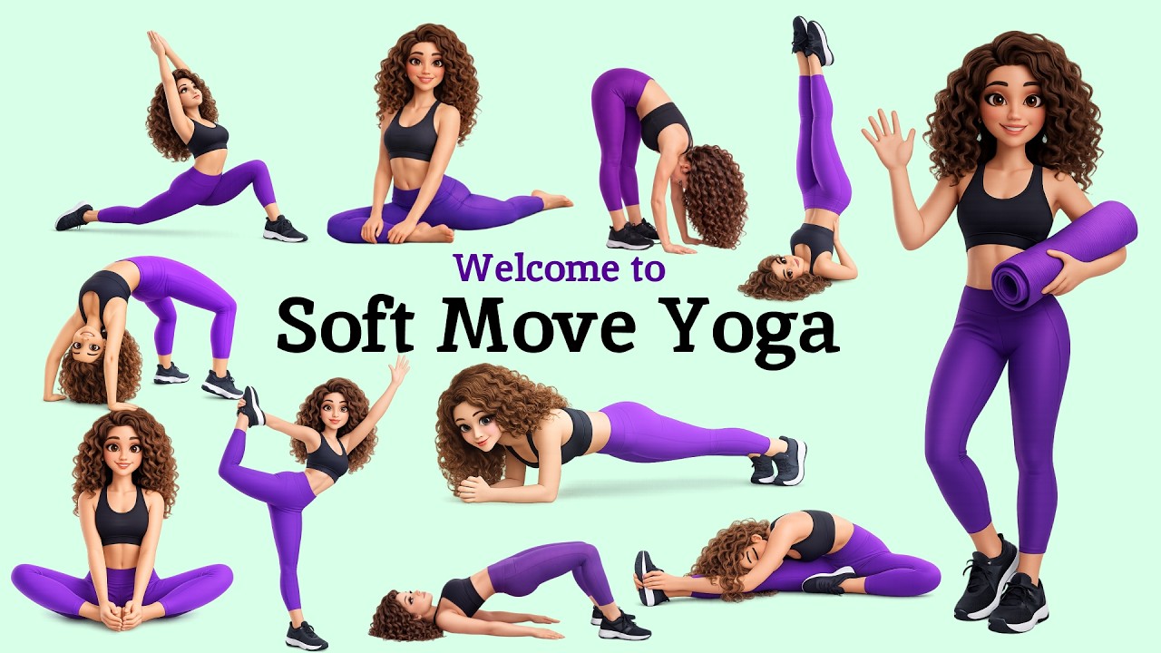 Fun Kids Yoga – Easy Stretching Poses for Beginners | Soft Move Yoga