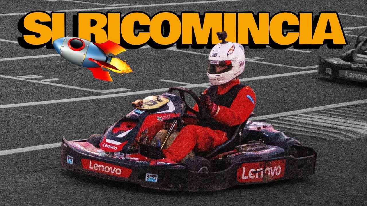 belle le MONTAGNE RUSSE! ah no... è una gara sui KART