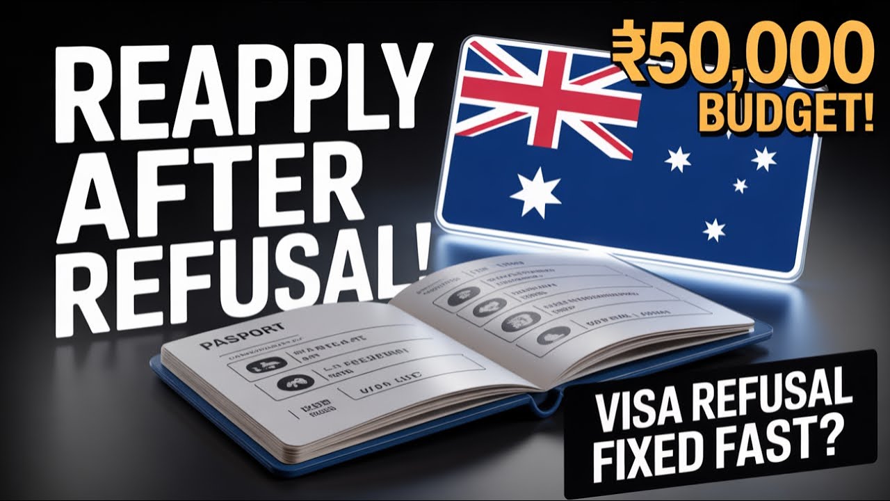 Australia Tourist Visa Subclass 600 – Reapply After Refusal in Just ₹50,000!