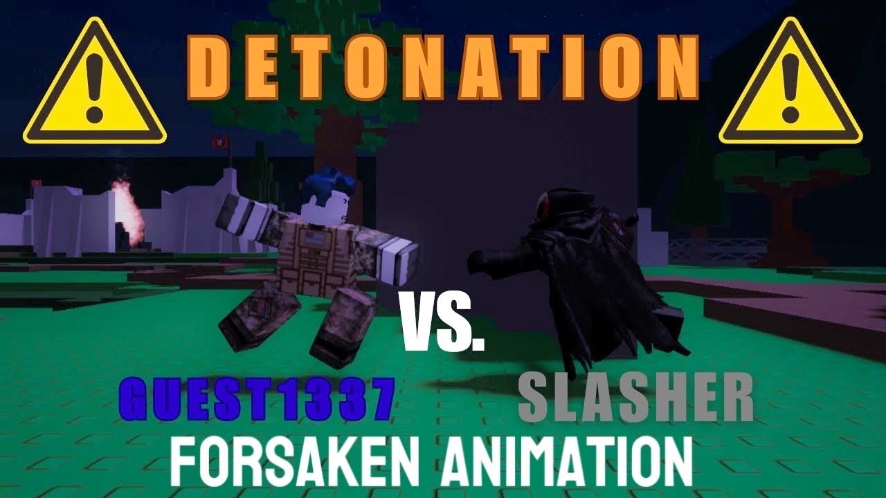 [DETONATION] Guest1337 VS Slasher (Animation)