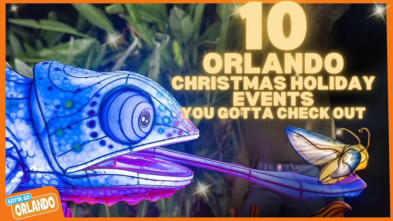 10 AMAZING Orlando Florida Christmas Events to visit in 2025