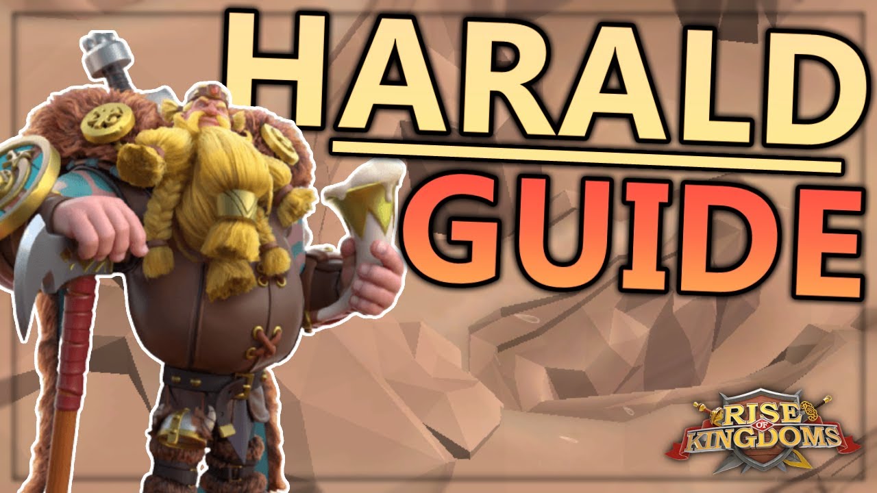 HARALD EN 13 MINUTES (GUIDE OPENFIELD) | RISE OF KINGDOMS FR