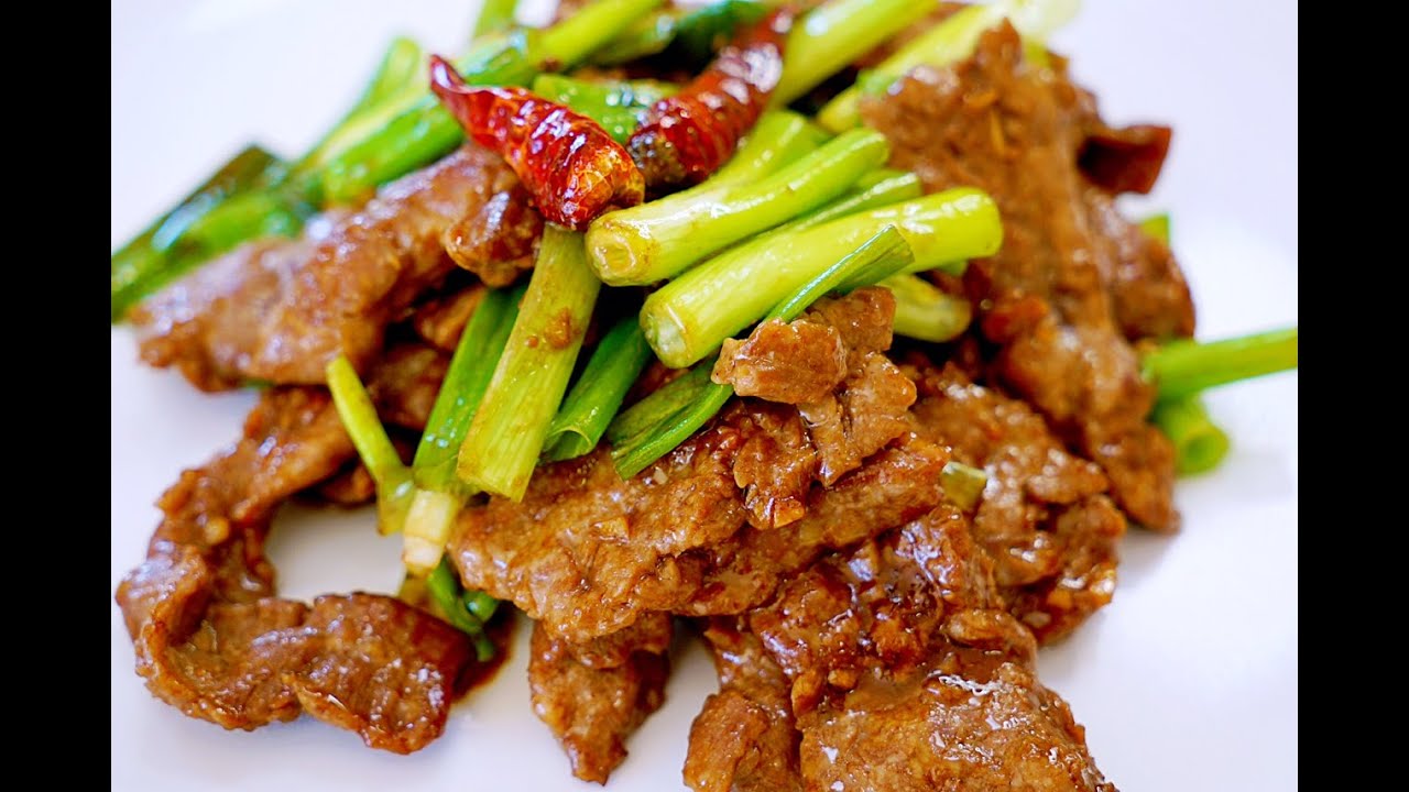 美國著名蒙古牛肉的家庭做法 【美食天堂 CiCi's Food Paradise】