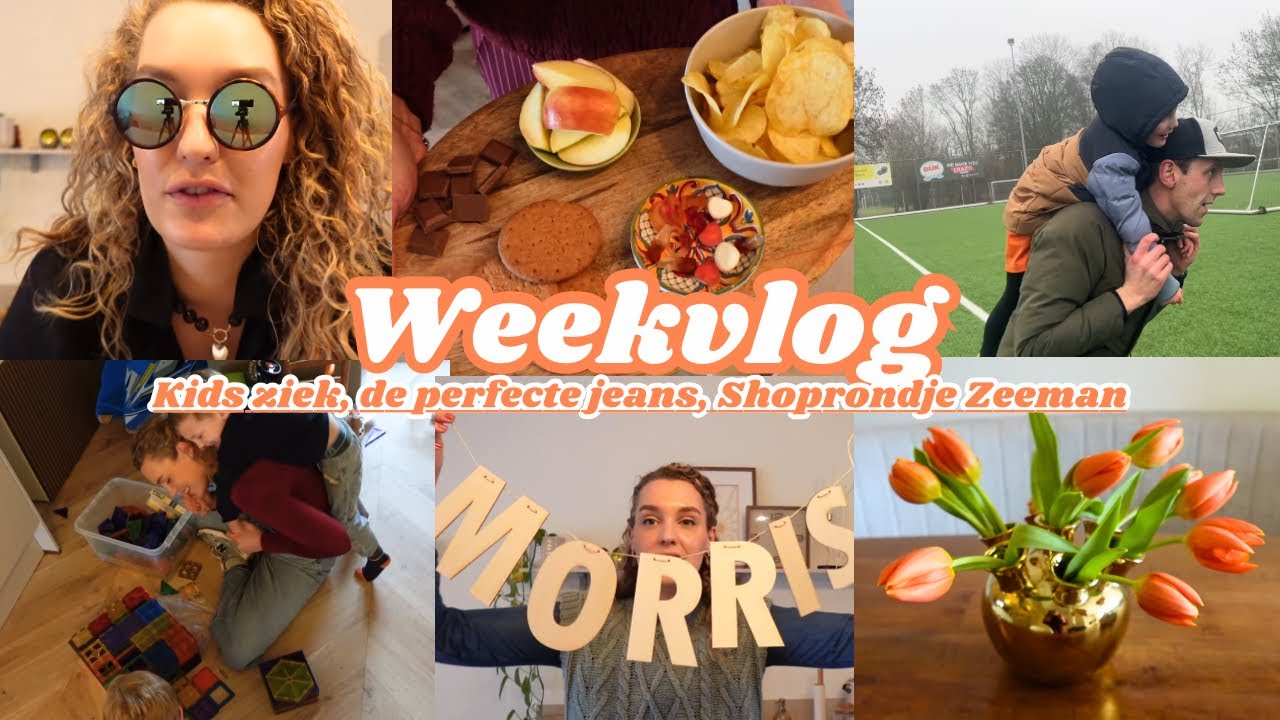 TAFELKLEED INKLEUREN, ZIEKE KIDS, RONDJE ZEEMAN | Zeg maar Fem | Weekvlog