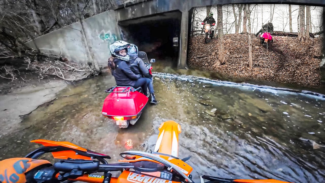 EXTREME Scooter Riding - Hard Enduro Honda Helix