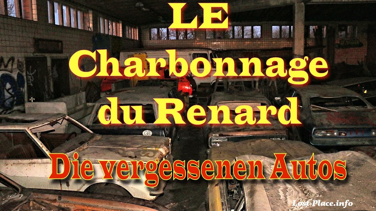 Lost Place Le Charbonnage du Renard die vergessenen Autos