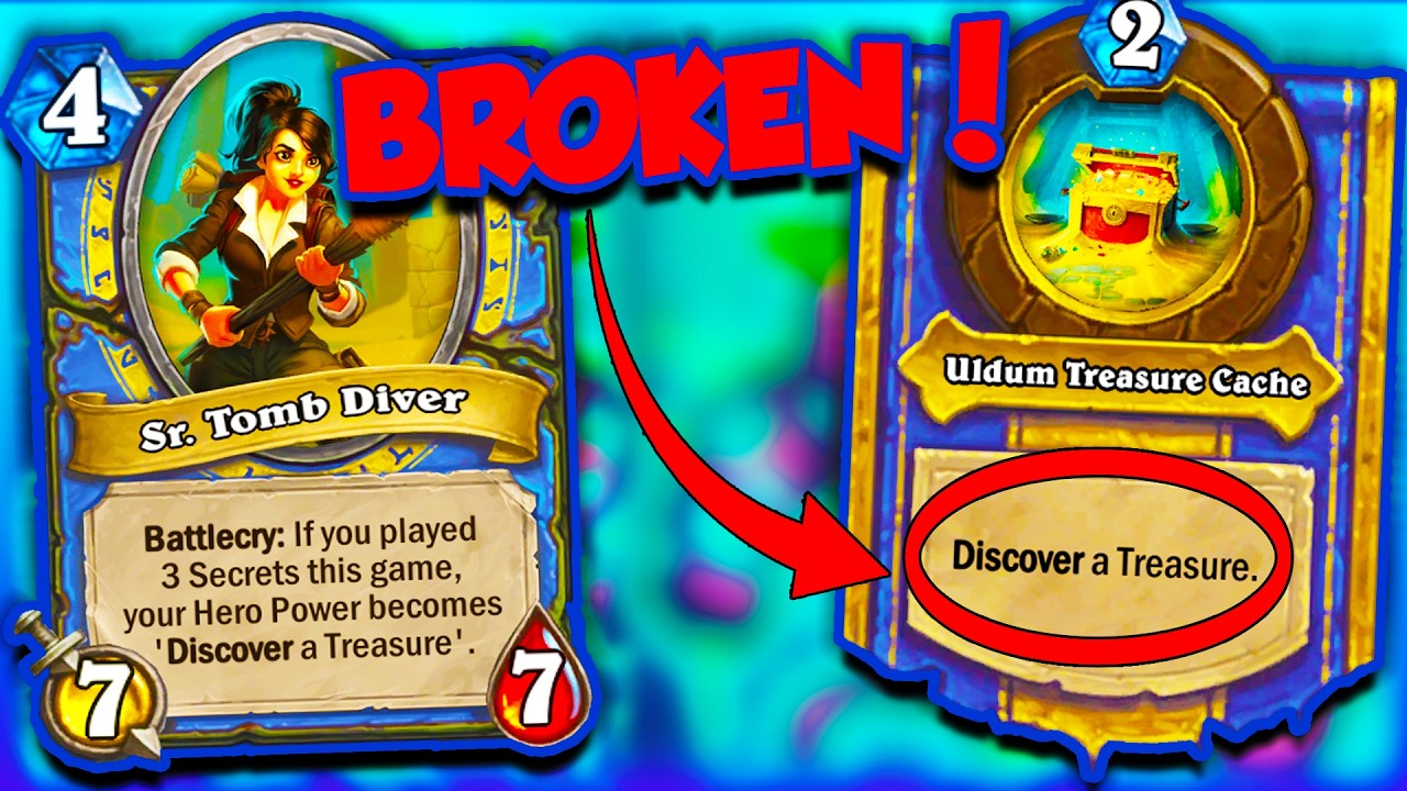 INFINITE TREASURES! (Hearthstone Tombs of Terror)