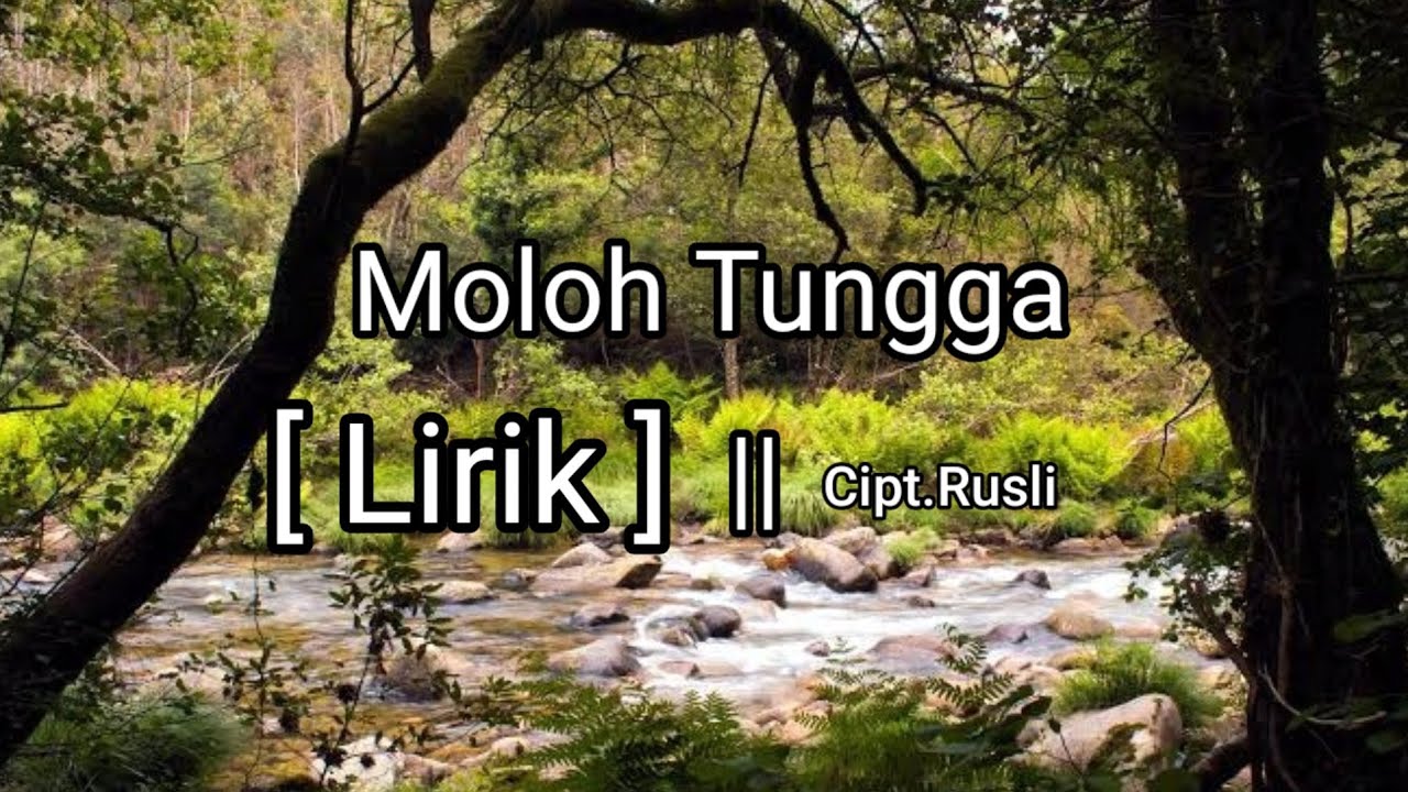 LAGU LAMPUNG - MOLOH TUNGGA [Lirik] || Cipt.Rusli || NOSTALGIA
