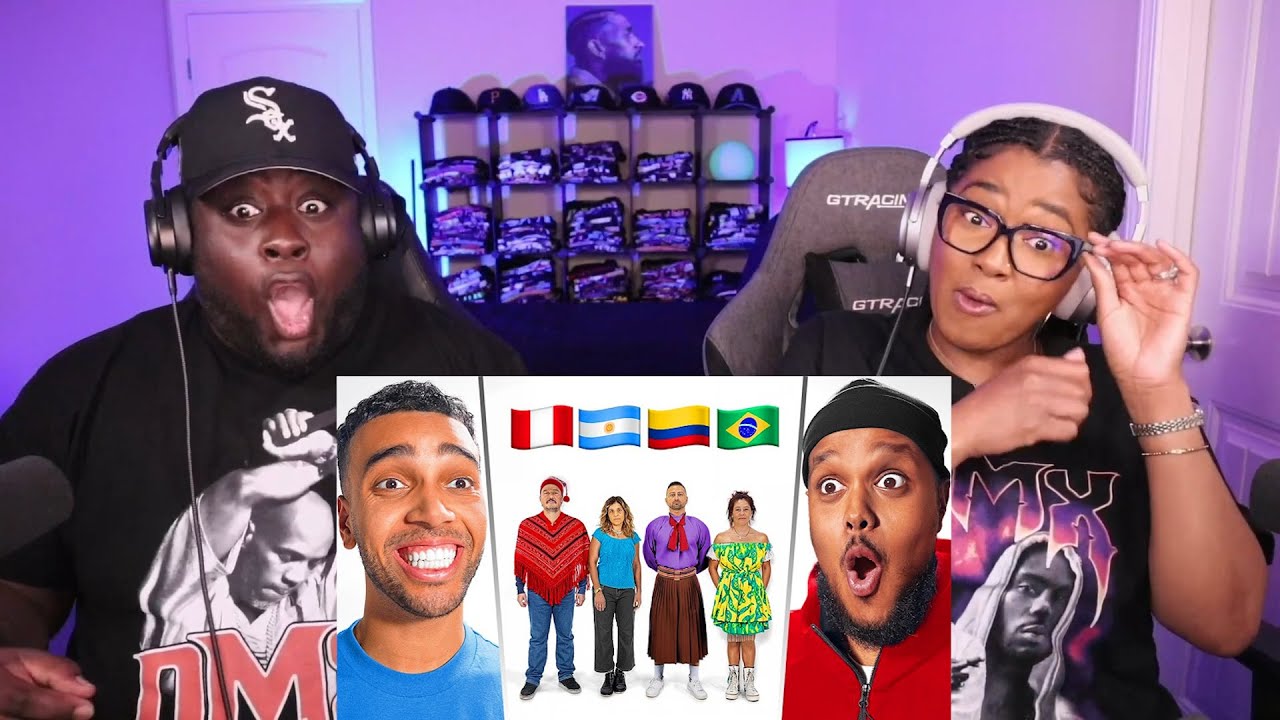 Kidd and Cee Reacts To GUESS THE COUNTRY: SOUTH AMERICA EDITION