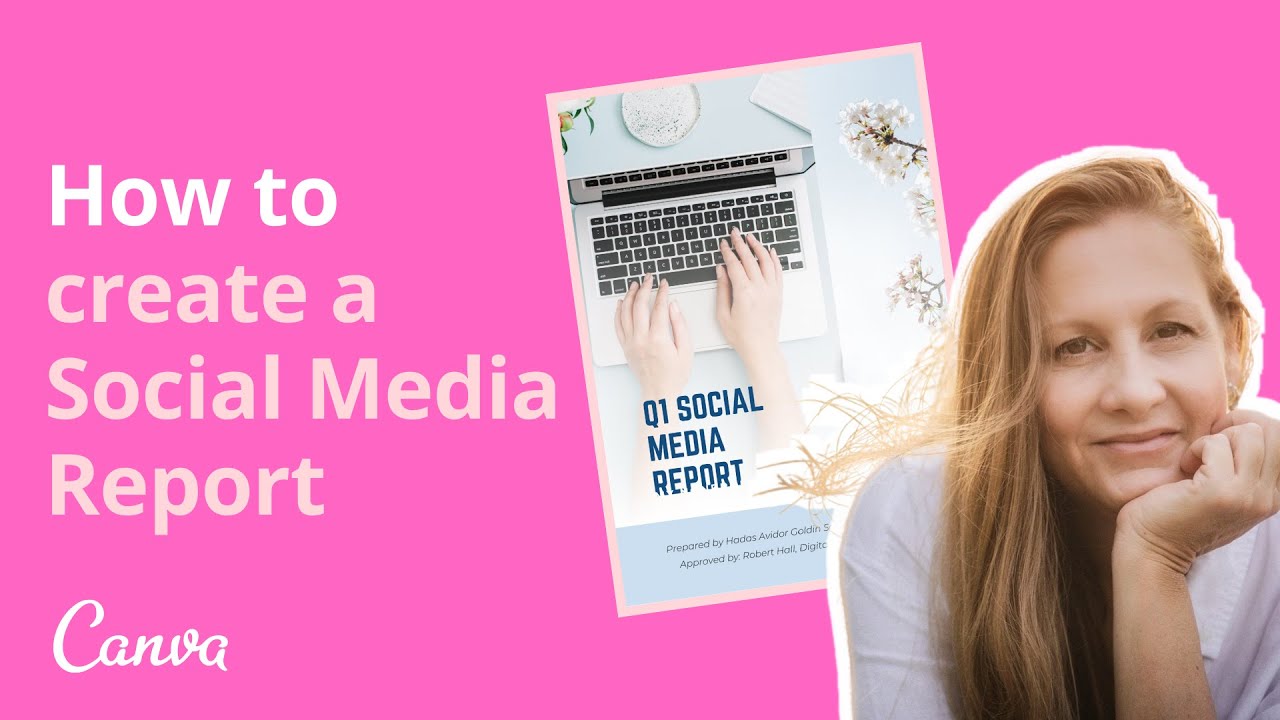How to Create a Social Media Report with Canva