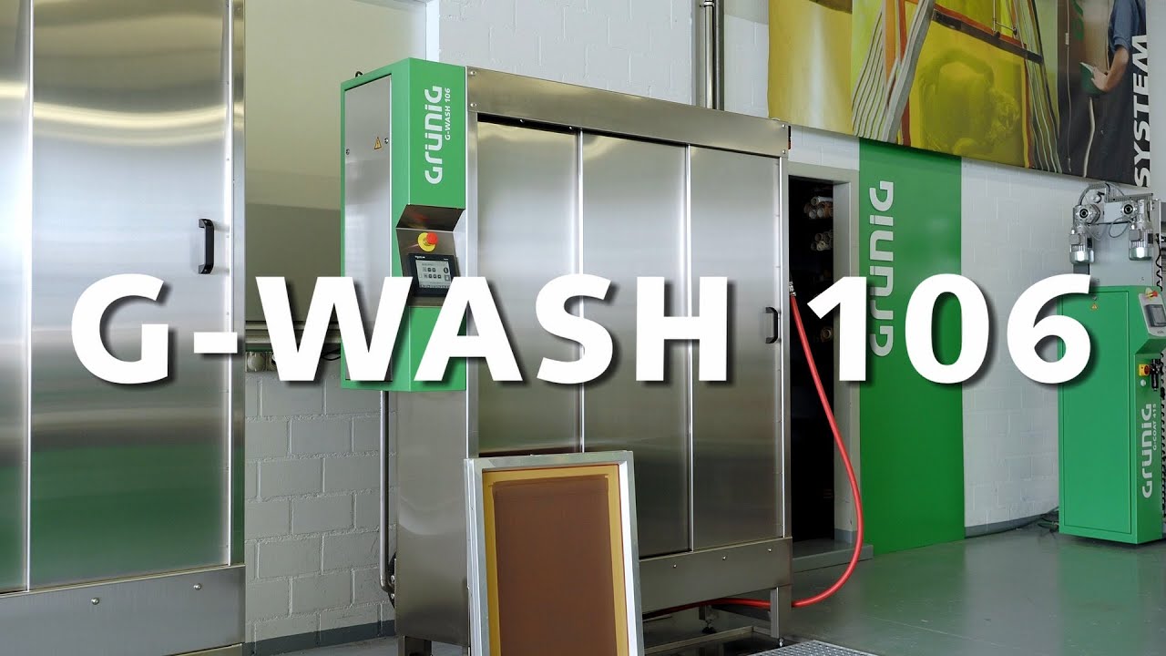 G WASH 106 HD Developing machine