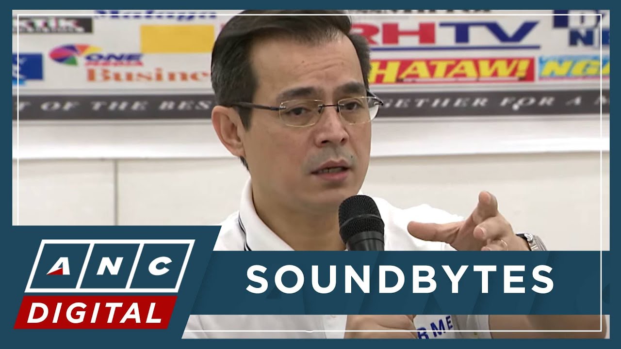 Mayoral bet Isko Moreno says to 'bring back' peace and order in Manila amid alleged rise in crimes