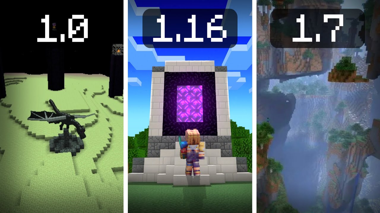 Cual FUE la MEJOR versi&oacute;n de MINECRAFT