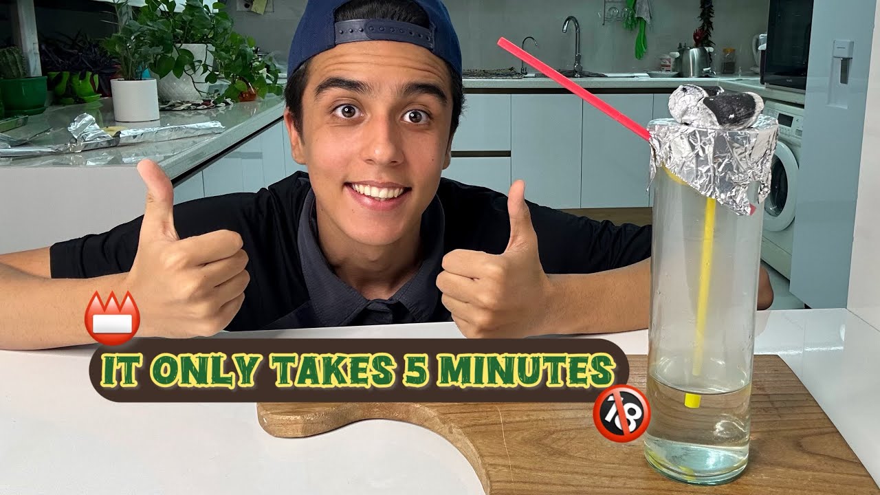 How to make Hookah at home | with Apple 🍎 | perfect and simple Hookah !
