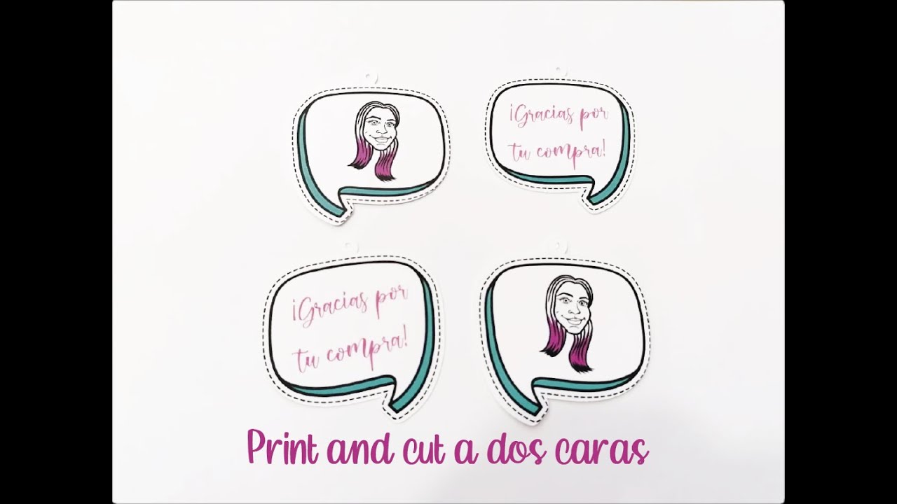 Print and cut a doble cara