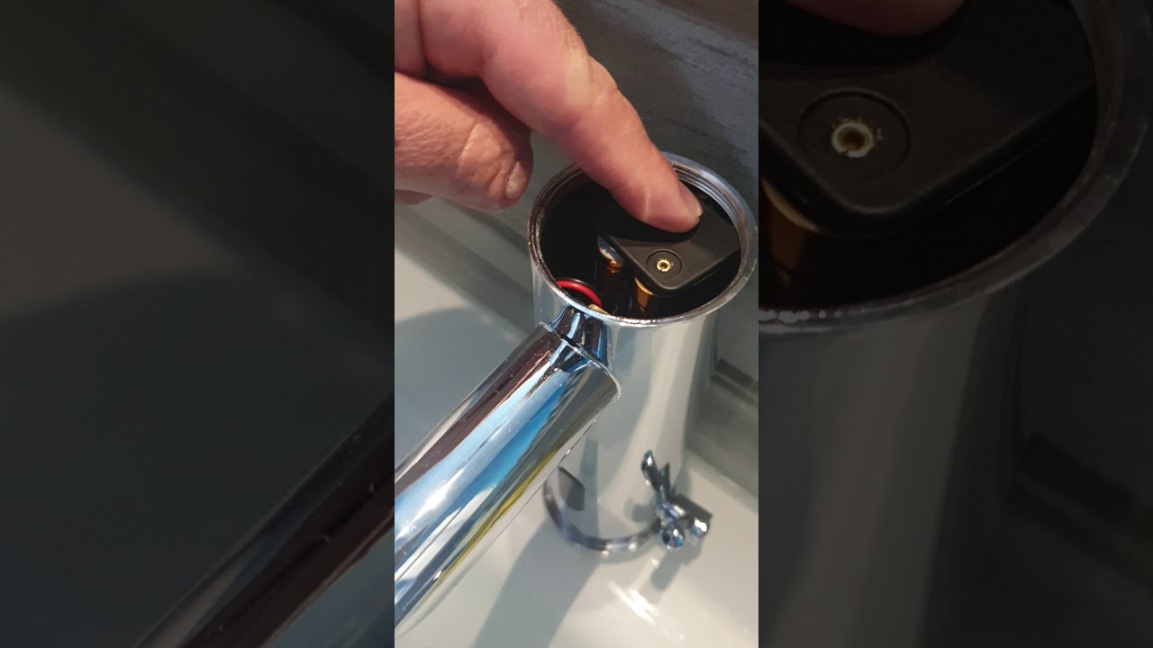 Rubinetto infrarossi per risparmiare l'acqua