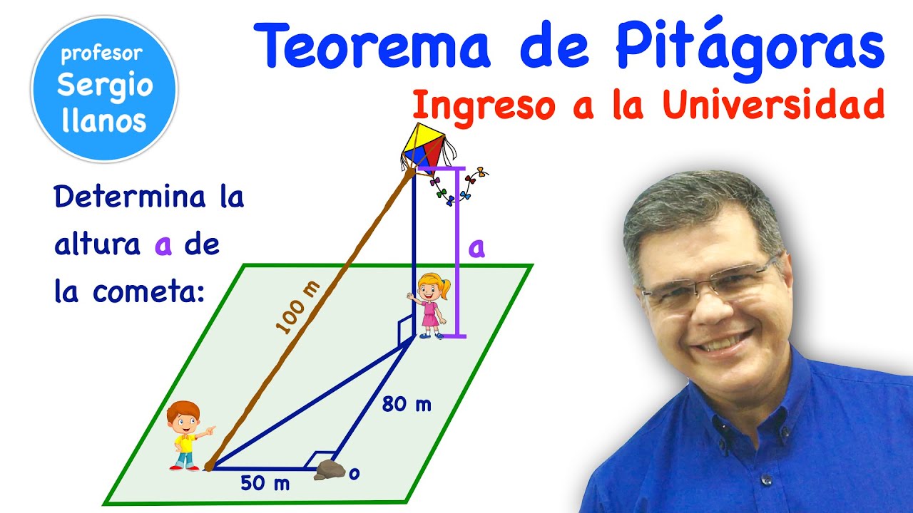 Teorema de Pitágoras. Pregunta Ingreso a la Universidad