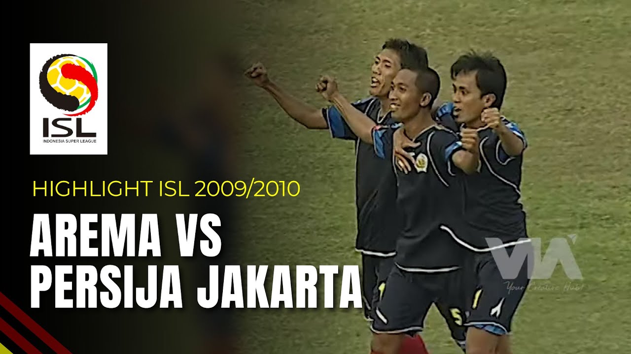 Arema VS Persija Jakarta | Highlight ISL 2009/2010