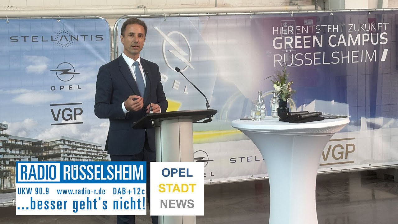 Spatenstich für den grEEn-campus in Rüsselsheim