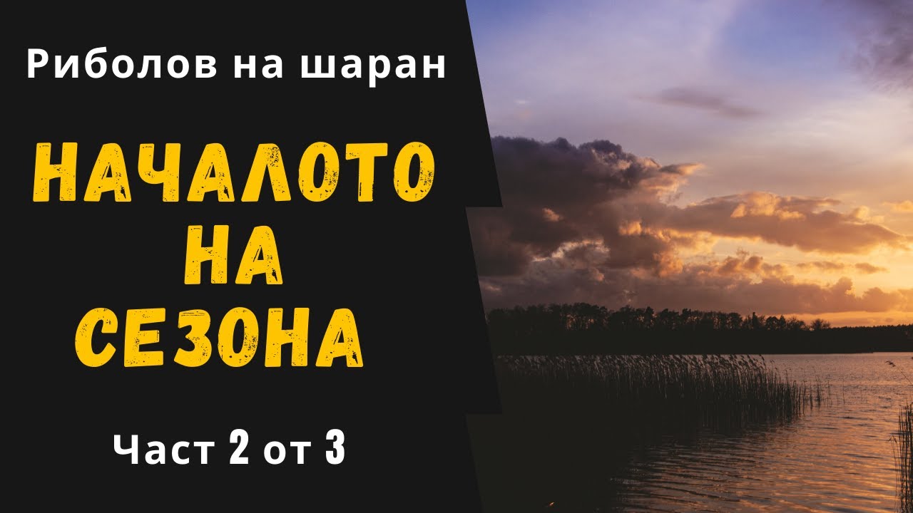 Риболов на шаран: В началото на сезона (Част 2)