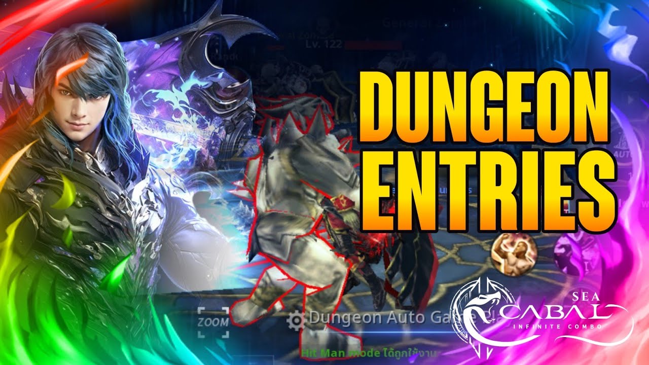 USAPANG DUNGEON ENTRIES IN CABAL INFINITE COMBO SEA 🔥⚔️
