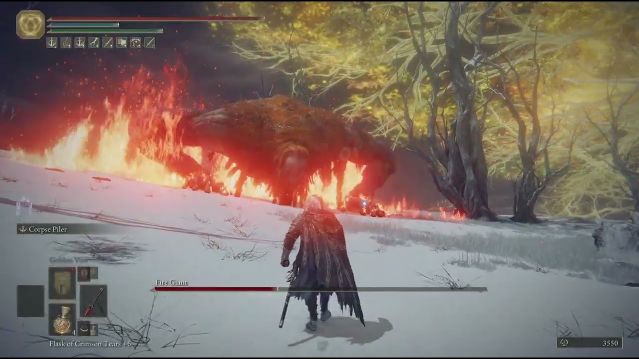 Fire giant with rivers of blood #fypシ゚viral #fyp