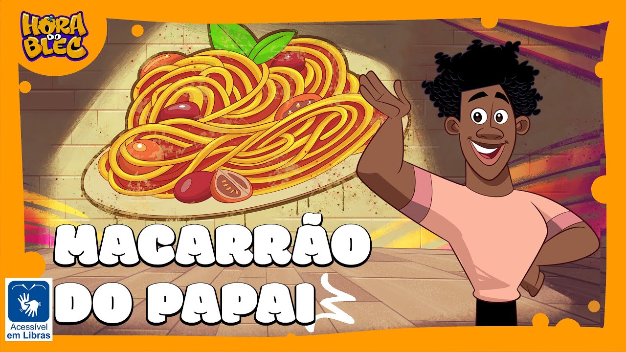 LIBRAS - DESENHO INFANTIL - M&Uacute;SICA MACARR&Atilde;O DO PAPAI