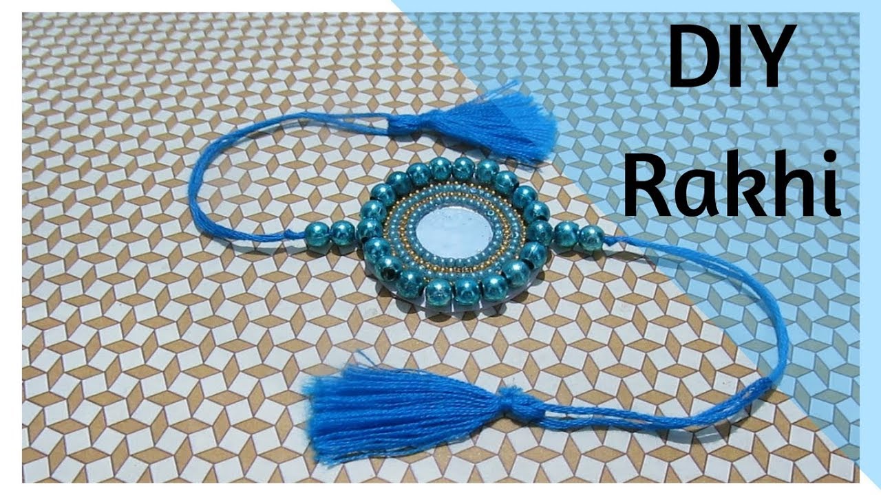 How to Make Rakhi at Home - DIY Rakhi
