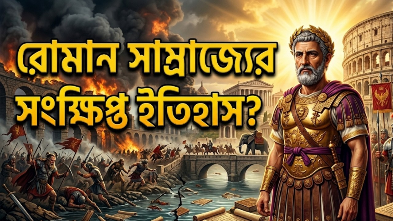 রোমান সাম্রাজ্যের সংক্ষিপ্ত ইতিহাস | Rise and Fall of the Roman Empire | Alamin Ashraf