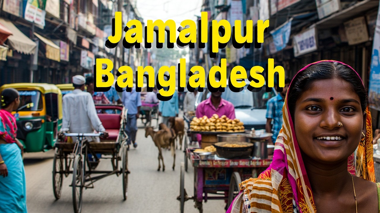 Local Life in Jamalpur Bangladesh - Walking Tour That’ll Blow Your Mind!