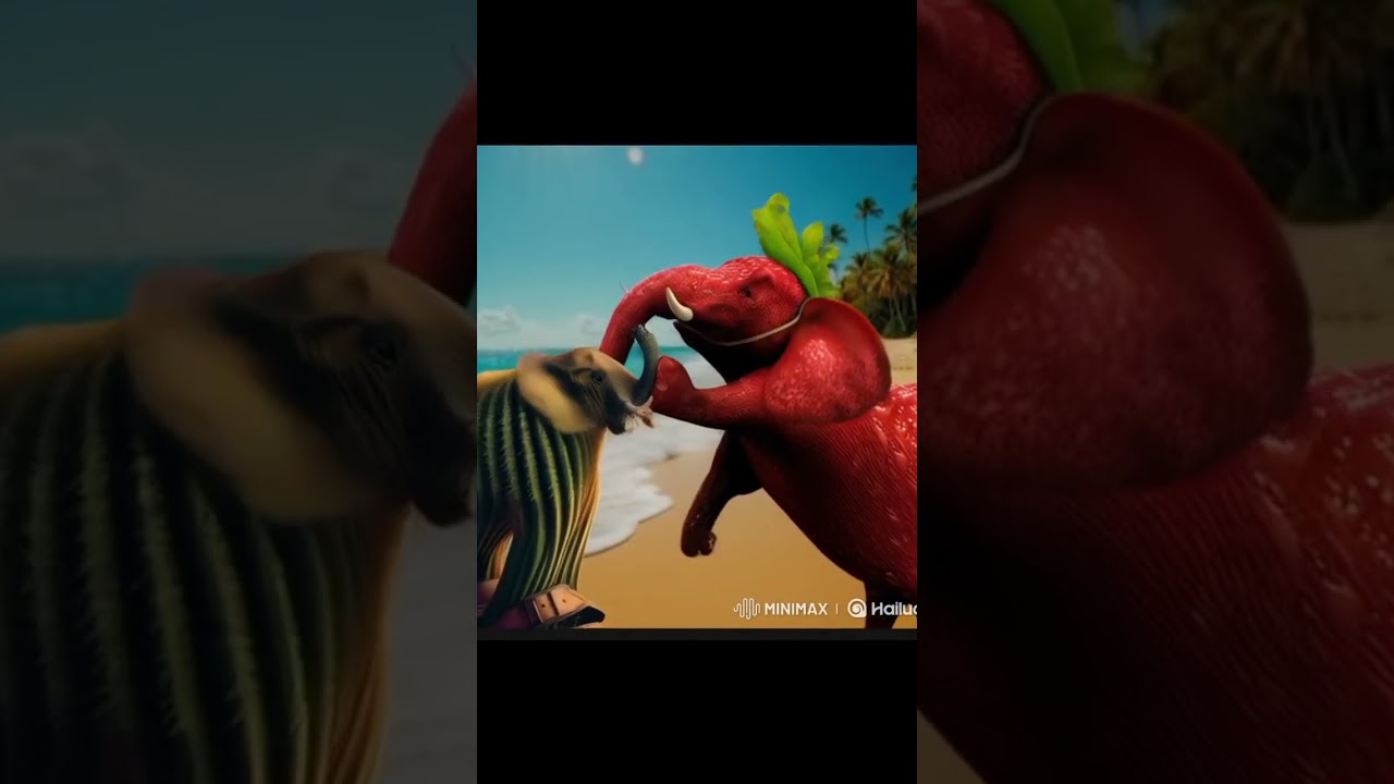 Lirili larilla vs Strawberry elephant #phonk #ai #strawberryelephant #lirililarilla  #fight