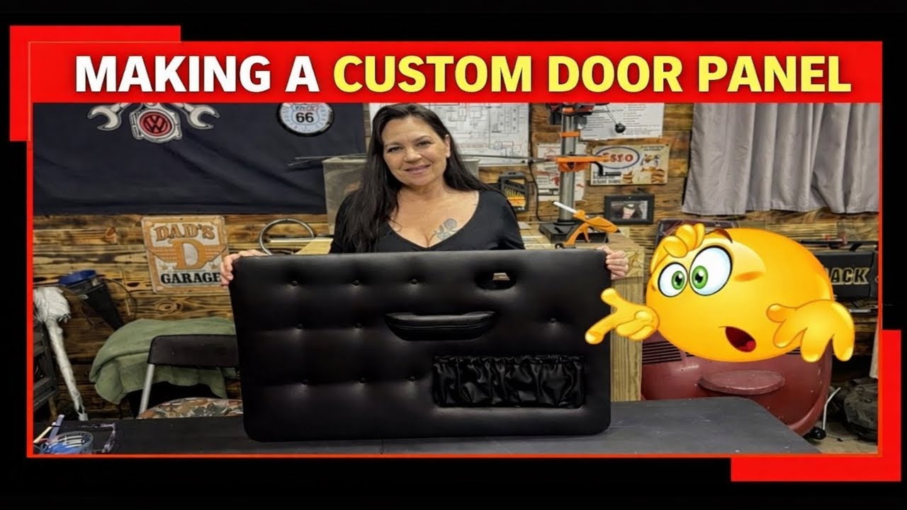 VW Beetle Custom Door Panel DIY - VW Beetle Restoration Project - VW Bug