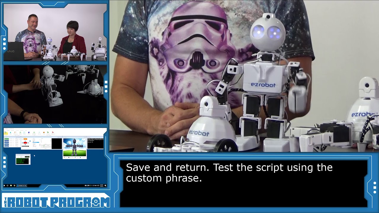 The Robot Program 045 - Control Robot With Speech